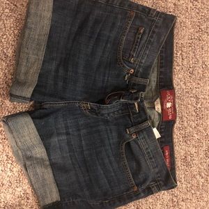 Lucky brand size 10/30 jean shorts